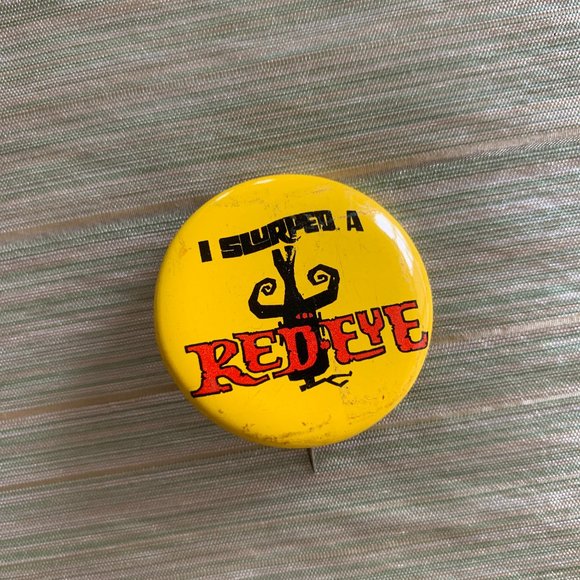 I Survived a Red-EYE pin. FREE🔥🔥 w/ any other purchase! - Picture 1 of 2